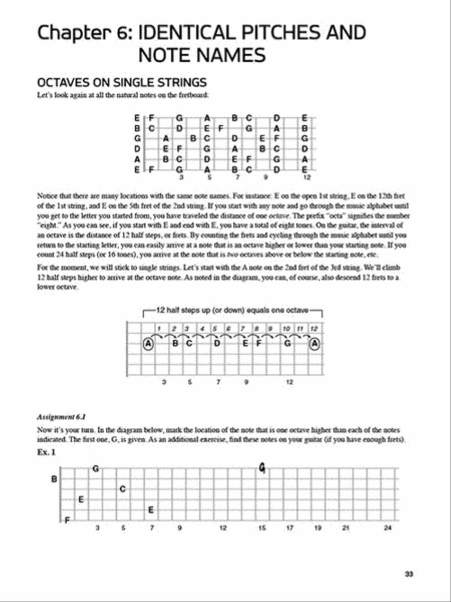 Guitar Theory Workbook Guitar scores gallery preview page 6