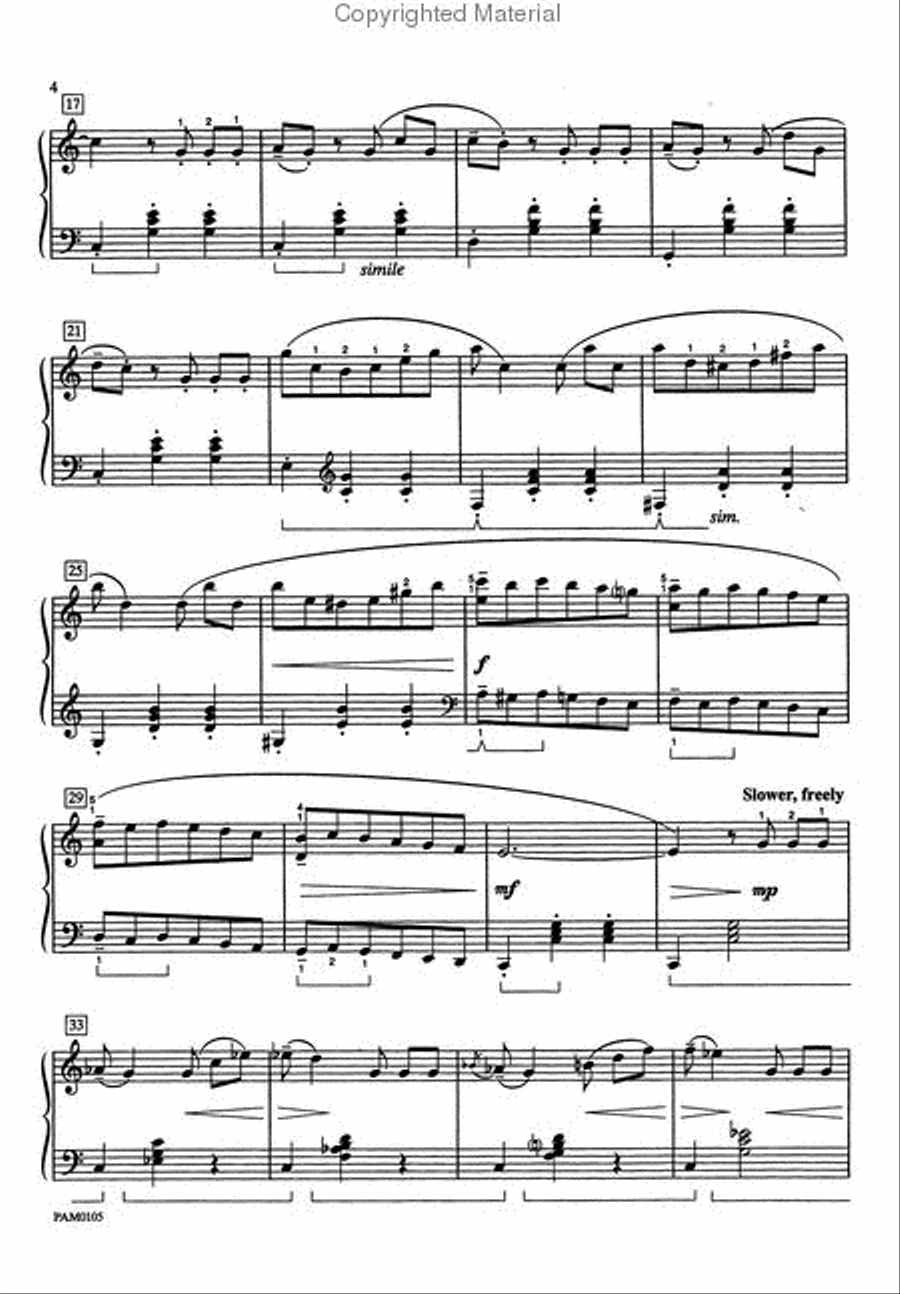 Happy Birthday in Style Happy Birthday in Style Piano Solo scores gallery preview page 3