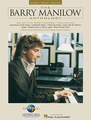 Book cover for The Barry Manilow Anthology