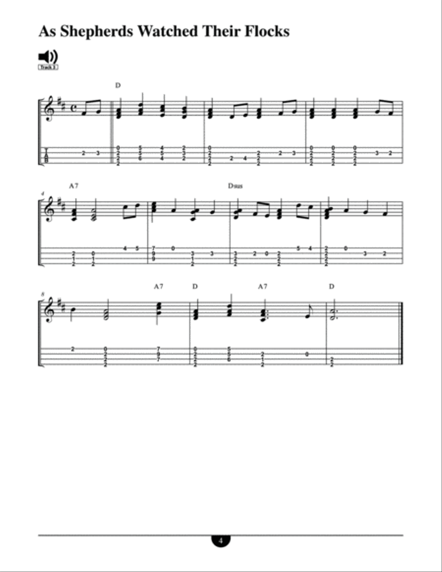 Holiday Favorites for Solo Ukulele Ukulele scores gallery preview page 5