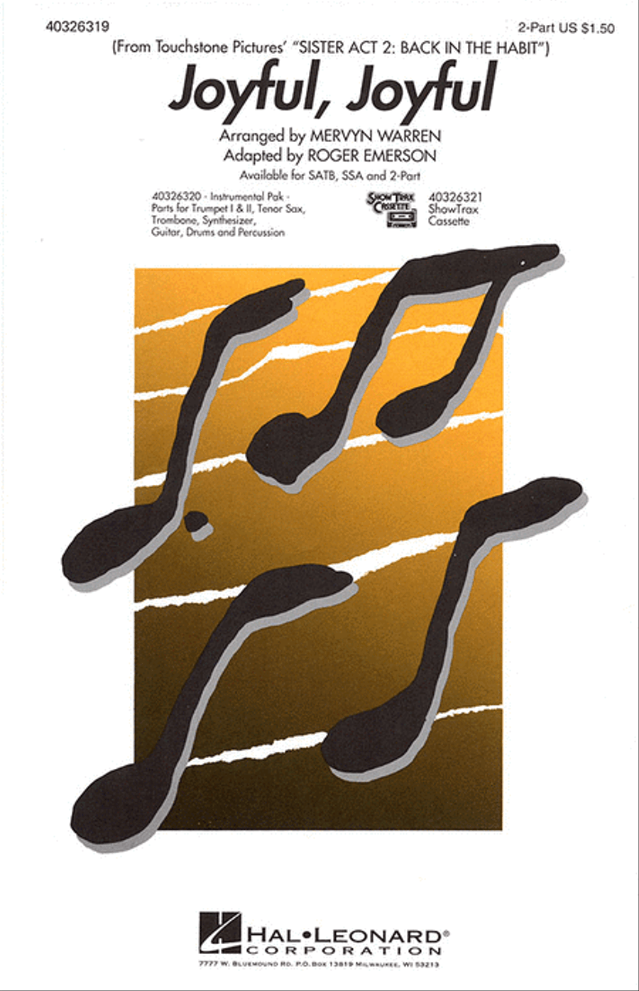 Joyful, Joyful 2-Part scores gallery preview page 1