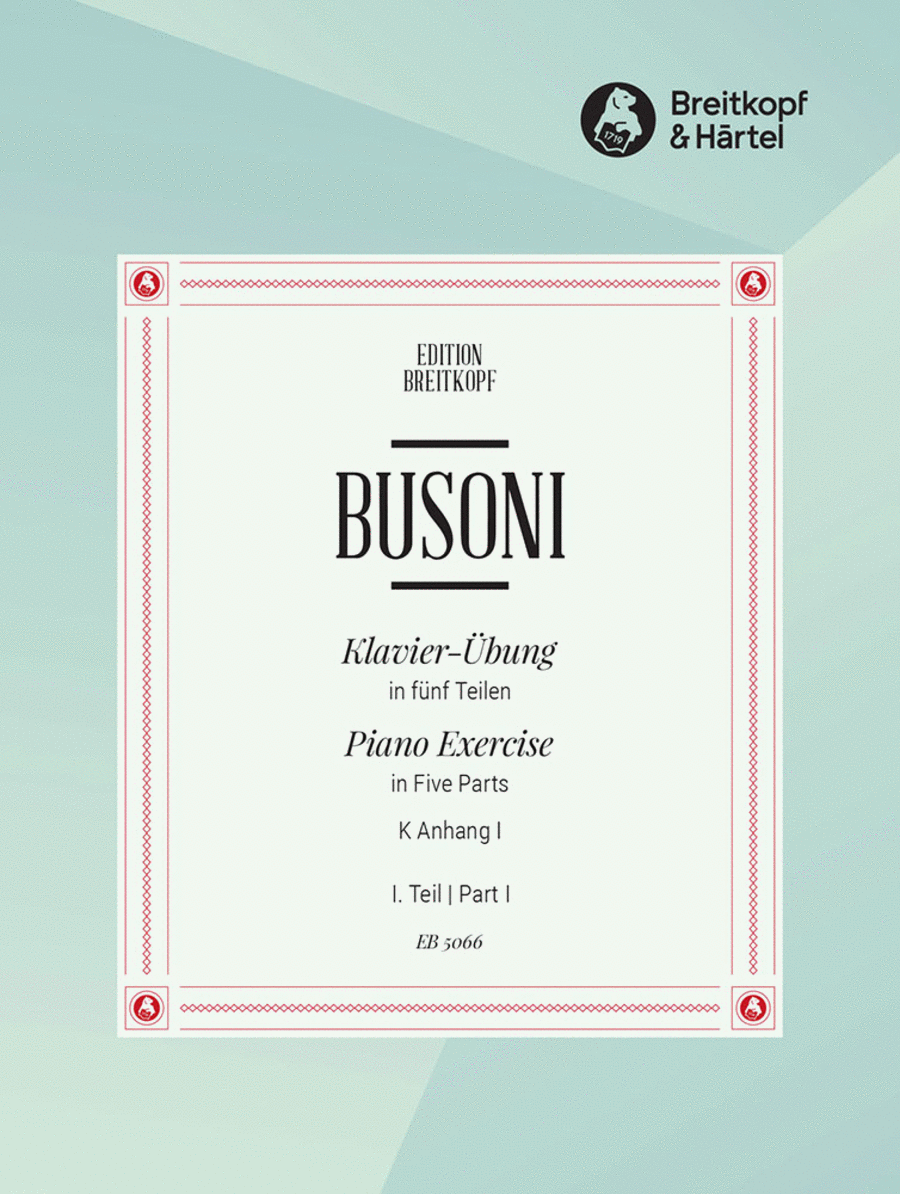 Piano Exercise in 5 Parts Piano Method scores gallery preview page 1