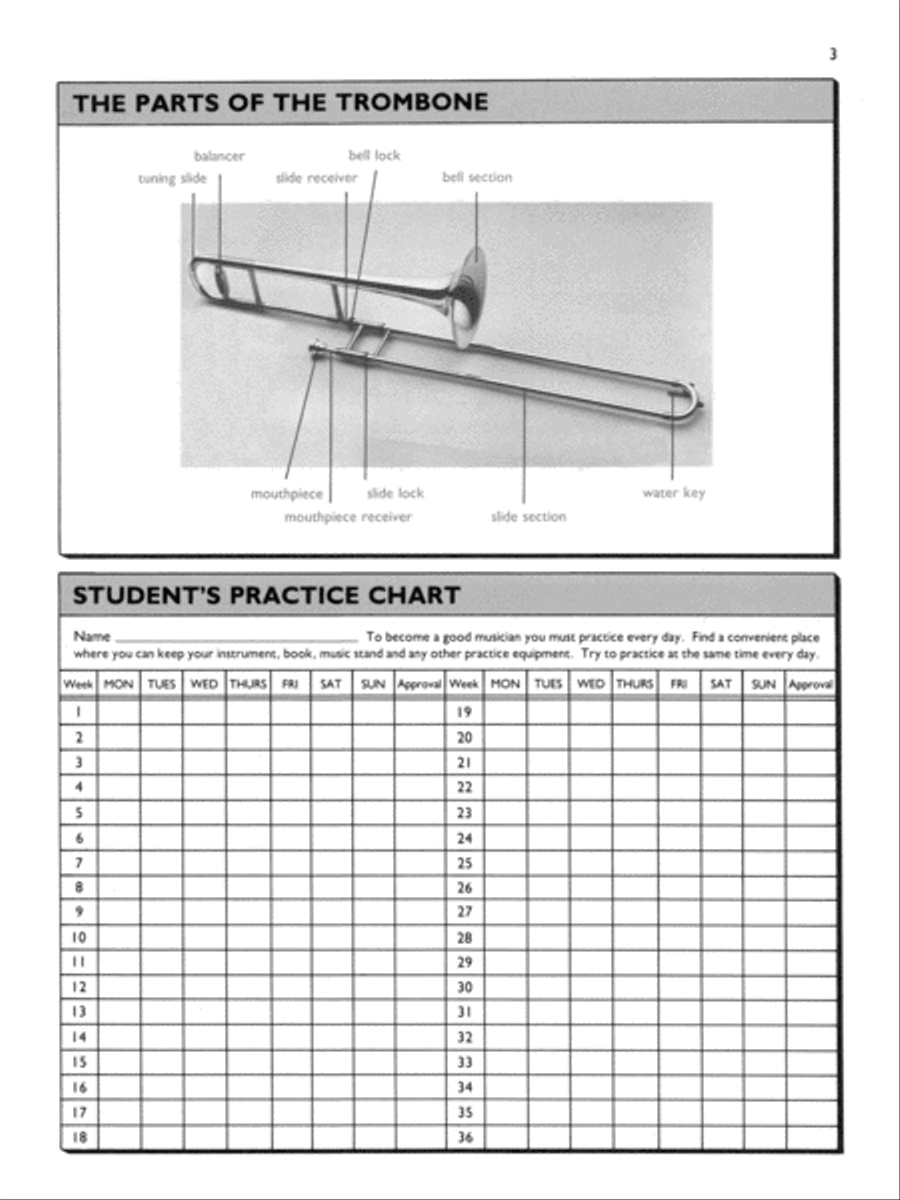 Yamaha Band Student, Book 1 Concert Band Methods scores gallery preview page 3