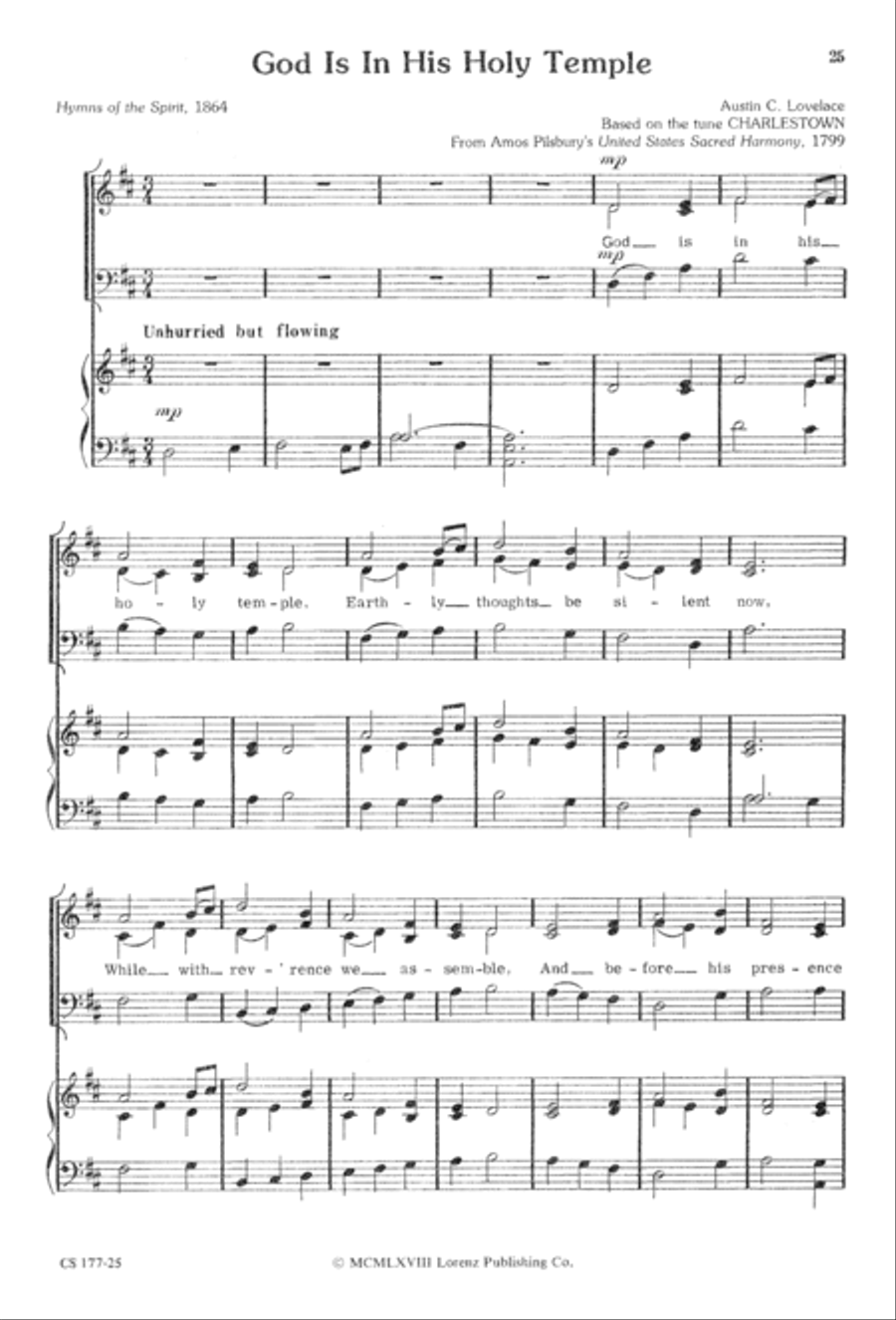 Foundation Anthems 3-Part scores gallery preview page 27