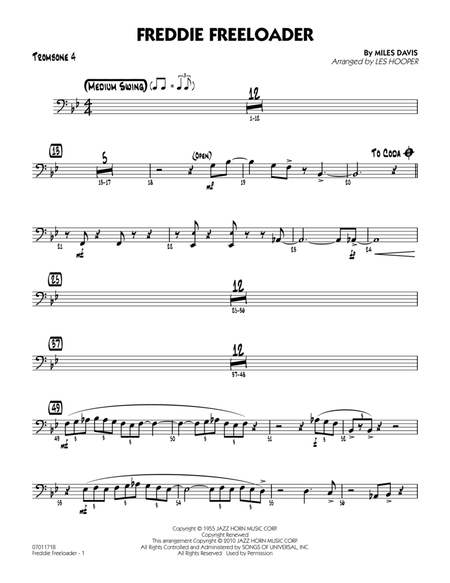 Freddie Freeloader - Trombone 4