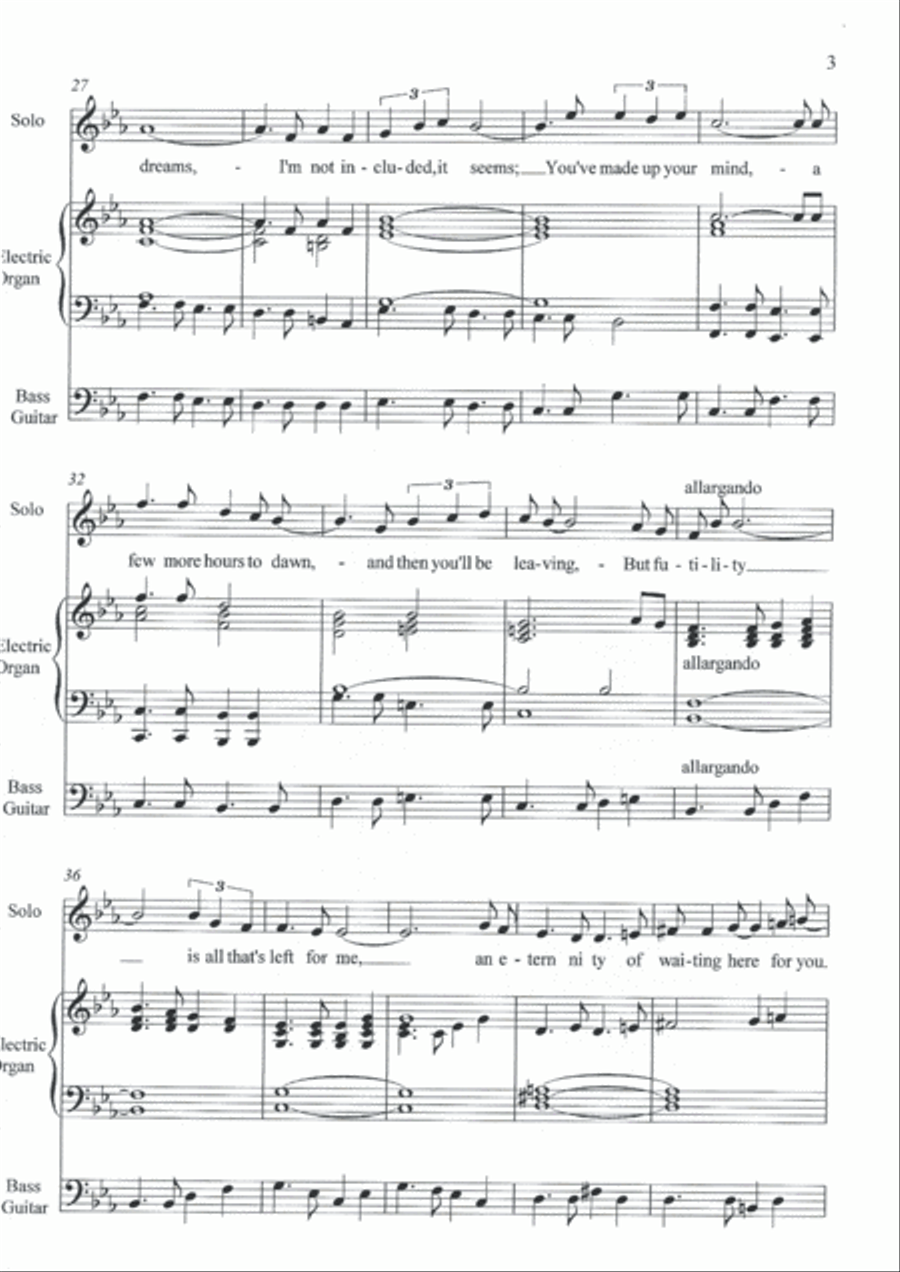 What More Can I Say? Voice scores gallery preview page 3