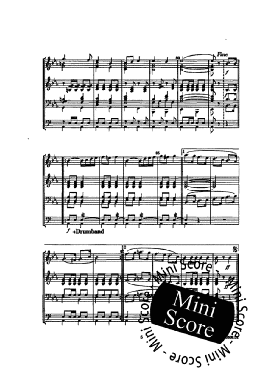 Kpn Mars Kpn Mars Fanfare Band scores gallery preview page 9