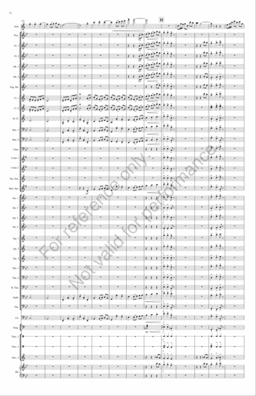 Shenandoah Fantasy Concert Band scores gallery preview page 13