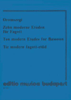 10 Modern Etudes-bsn