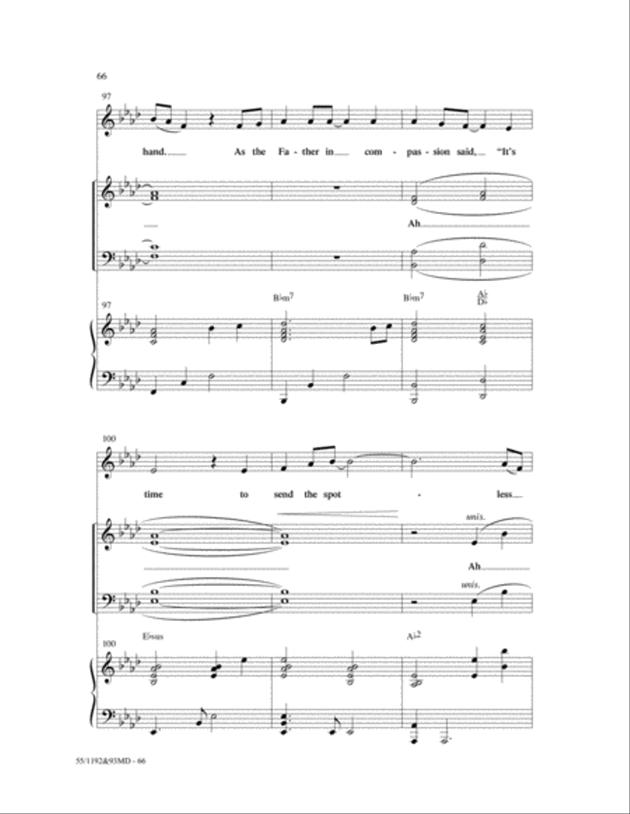 The Lamb 4-Part scores gallery preview page 43