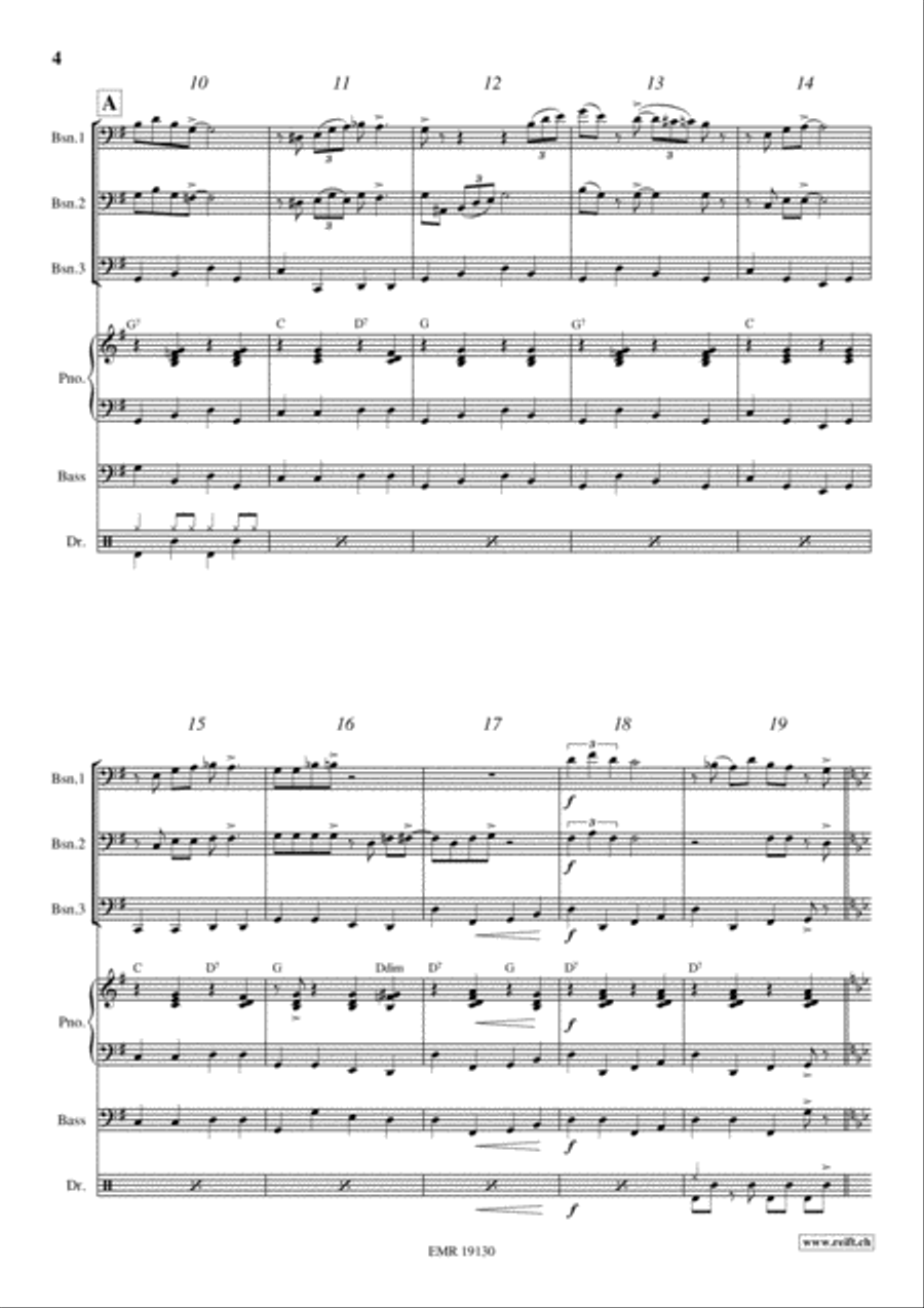 St. Louis Blues Bassoon scores gallery preview page 4