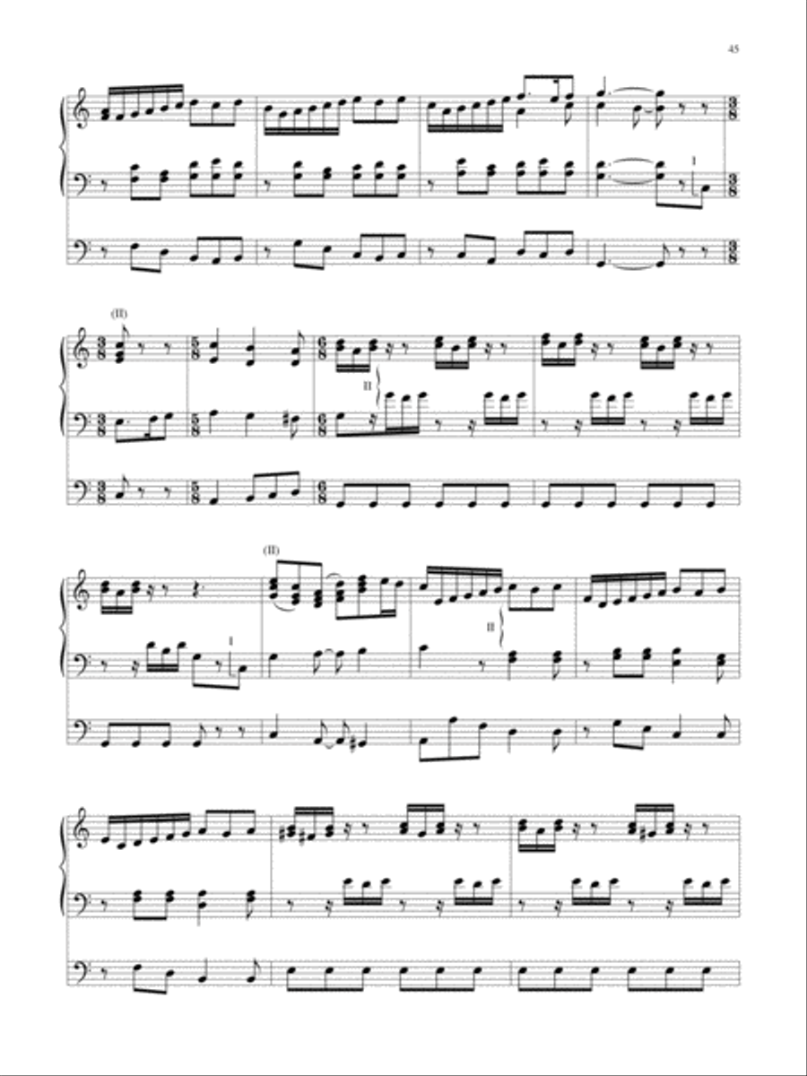 A Wittenberg Collection Organ scores gallery preview page 46
