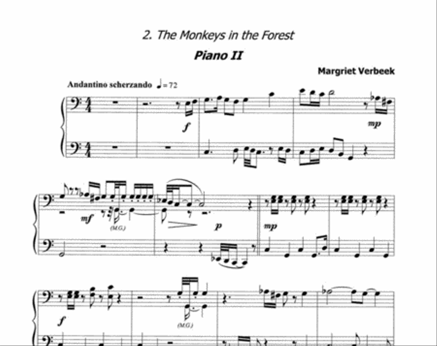 Flight Of The Stark Piano Duet scores gallery preview page 4