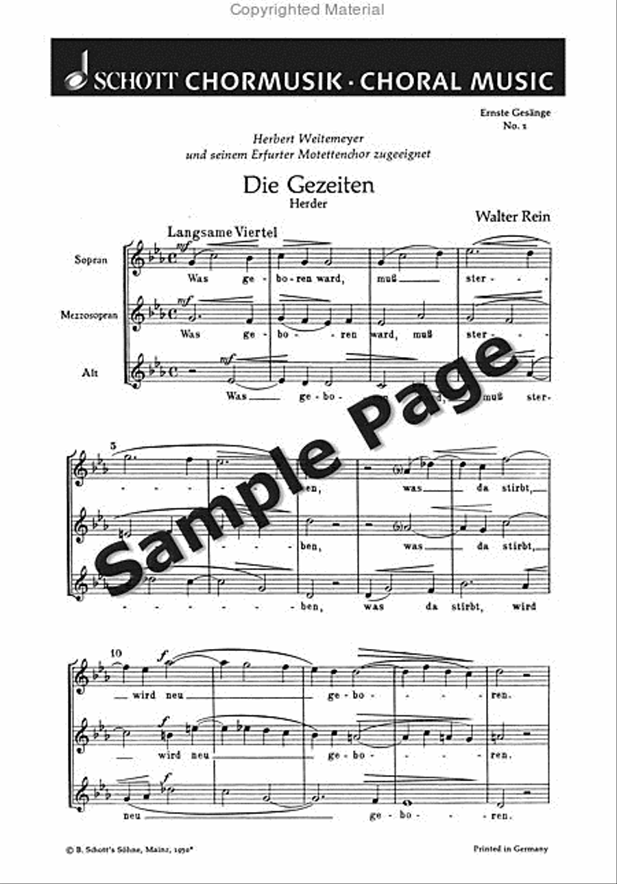 Rein W Gezeiten SMezA scores gallery preview page 2
