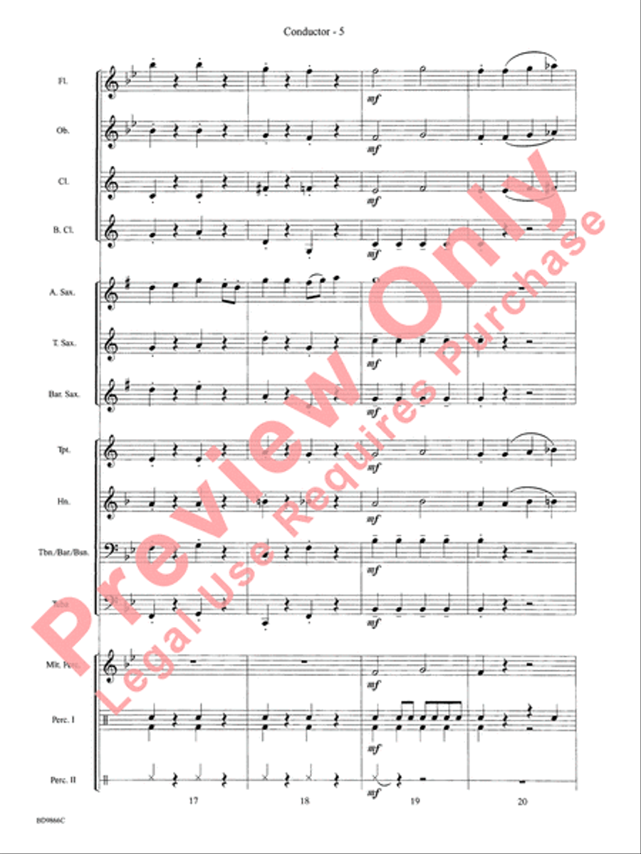 Sax to the Max Concert Band scores gallery preview page 8