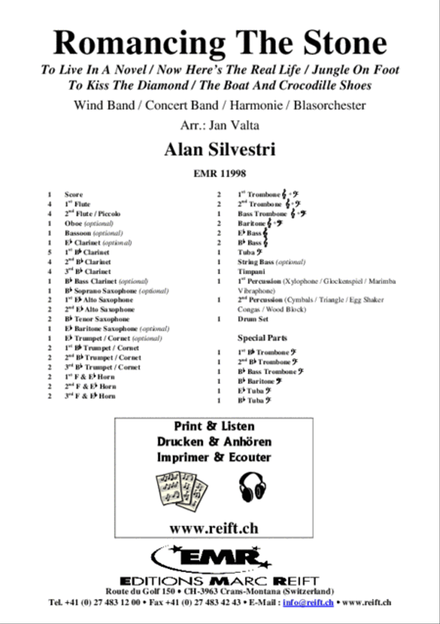 Romancing The Stone Romancing The Stone Concert Band scores gallery preview page 2