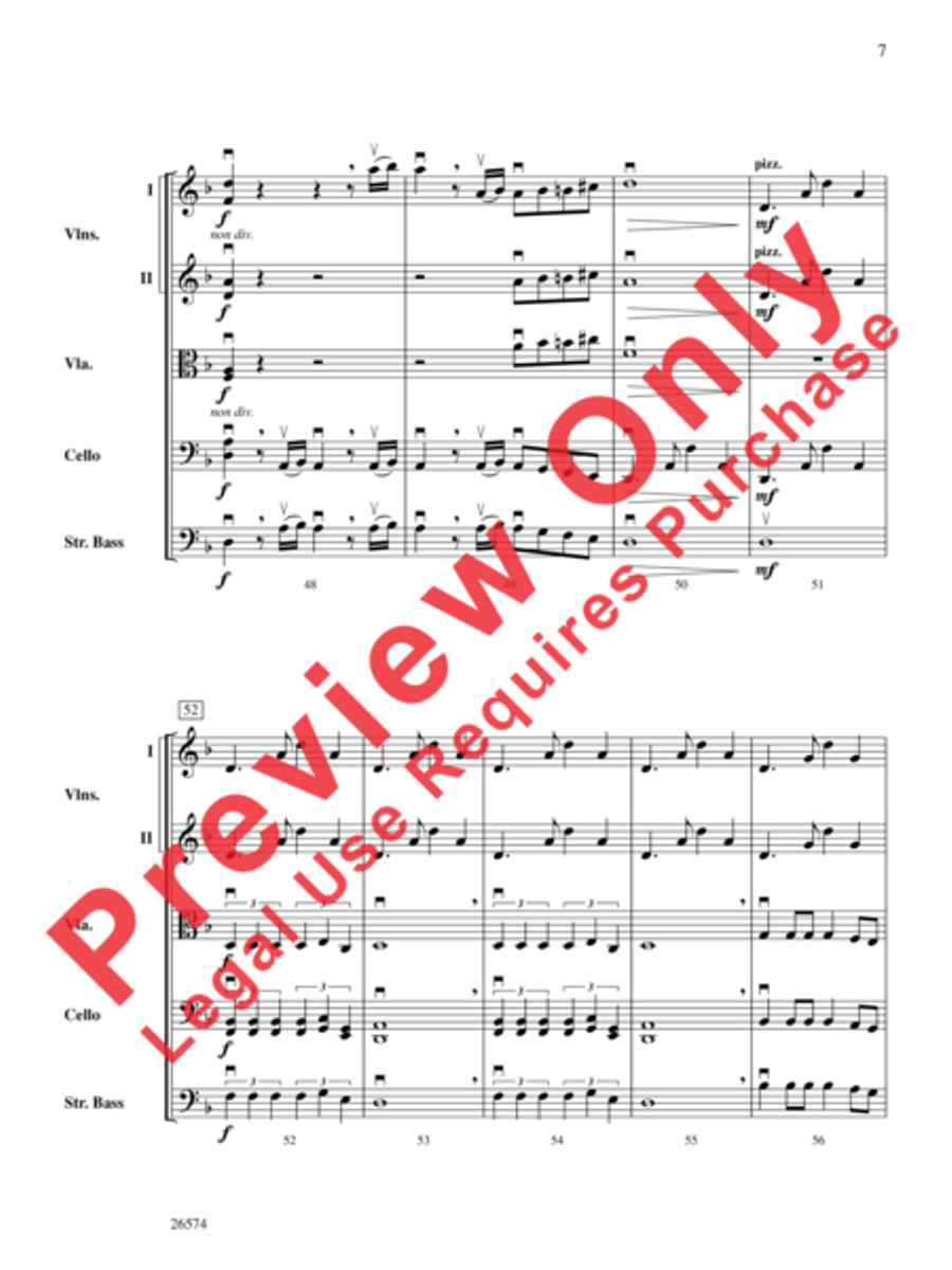 Tango d'Amour String Orchestra scores gallery preview page 8