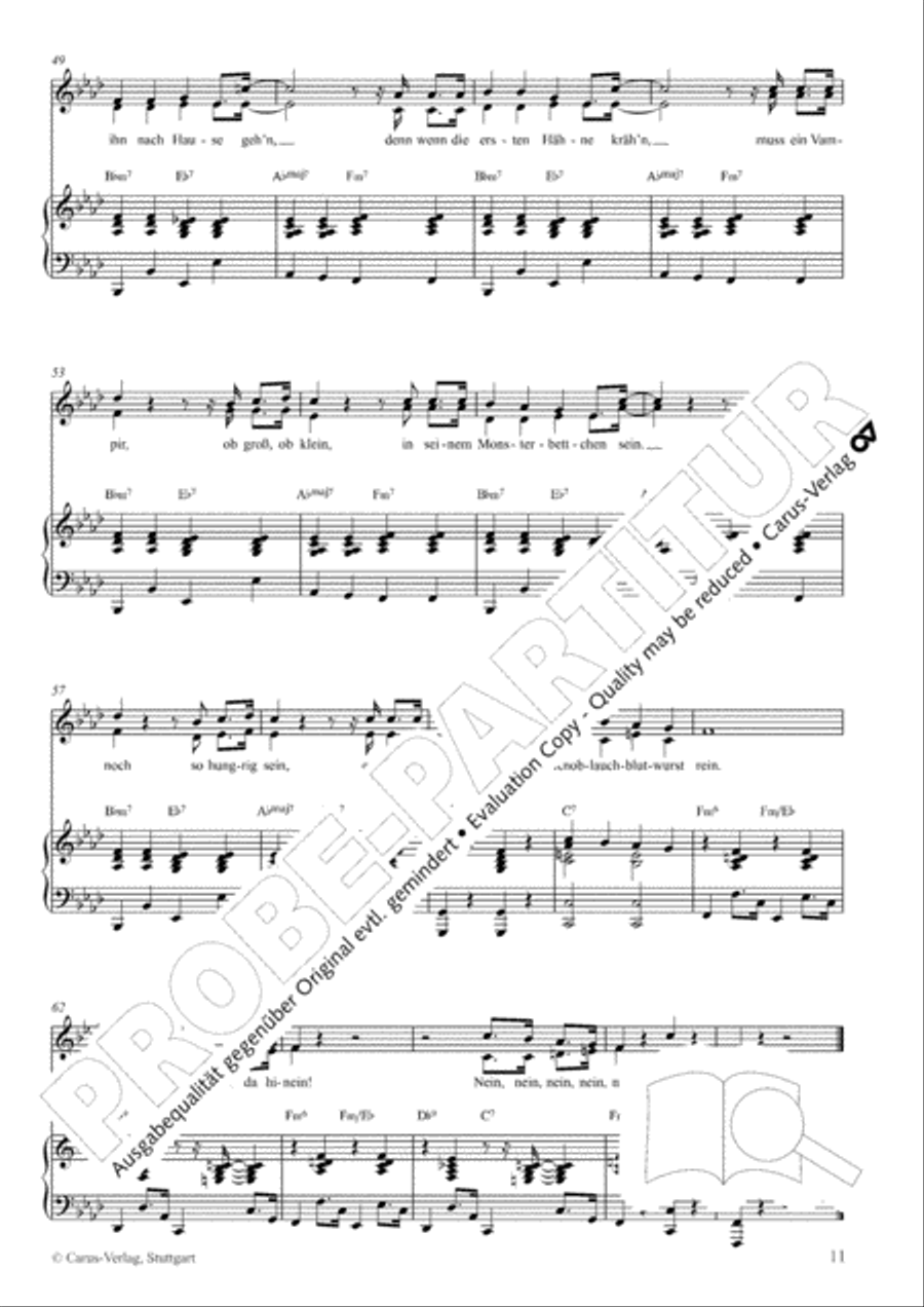 Gruselsongs, Band 1 Score scores gallery preview page 12