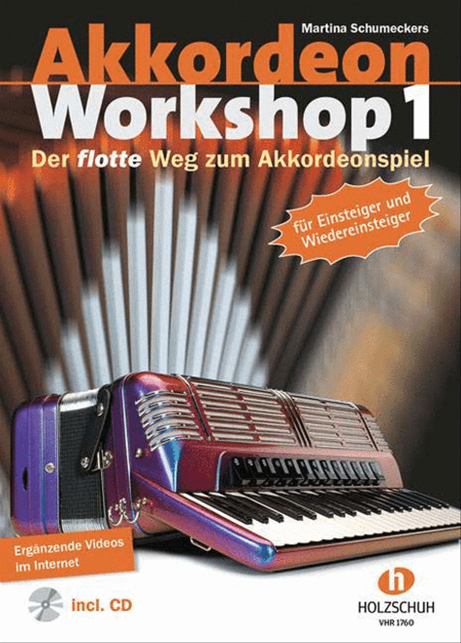 Akkordeon Workshop 1 Vol. 1 Accordion scores gallery preview page 1