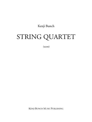 Book cover for String Quartet No. 1 (score and parts)
