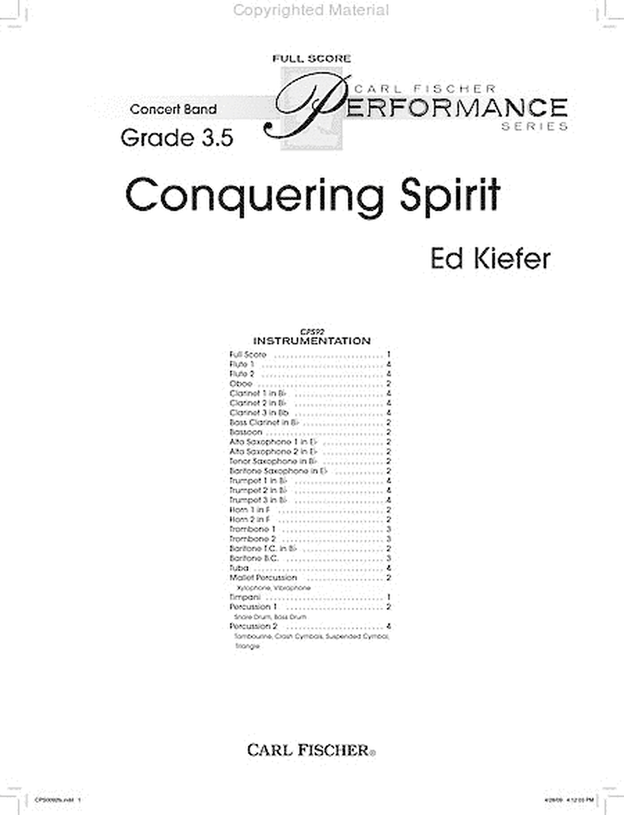 Conquering Spirit image number null