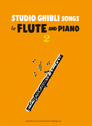 Book cover for Studio Ghibli Songs for Flute and Piano Vol.2/English Version