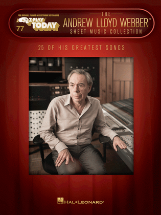 Book cover for The Andrew Lloyd Webber Sheet Music Collection