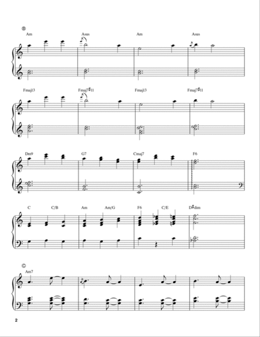 My Favorite Things Piano scores gallery preview page 2