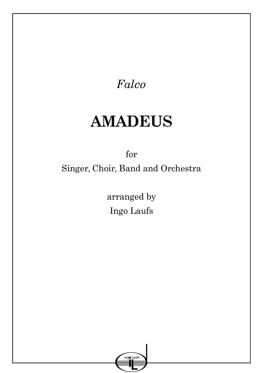 Rock me Amadeus Full Orchestra scores gallery preview page 1
