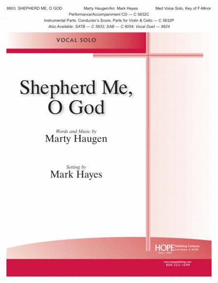 Shepherd Me, O God image number null
