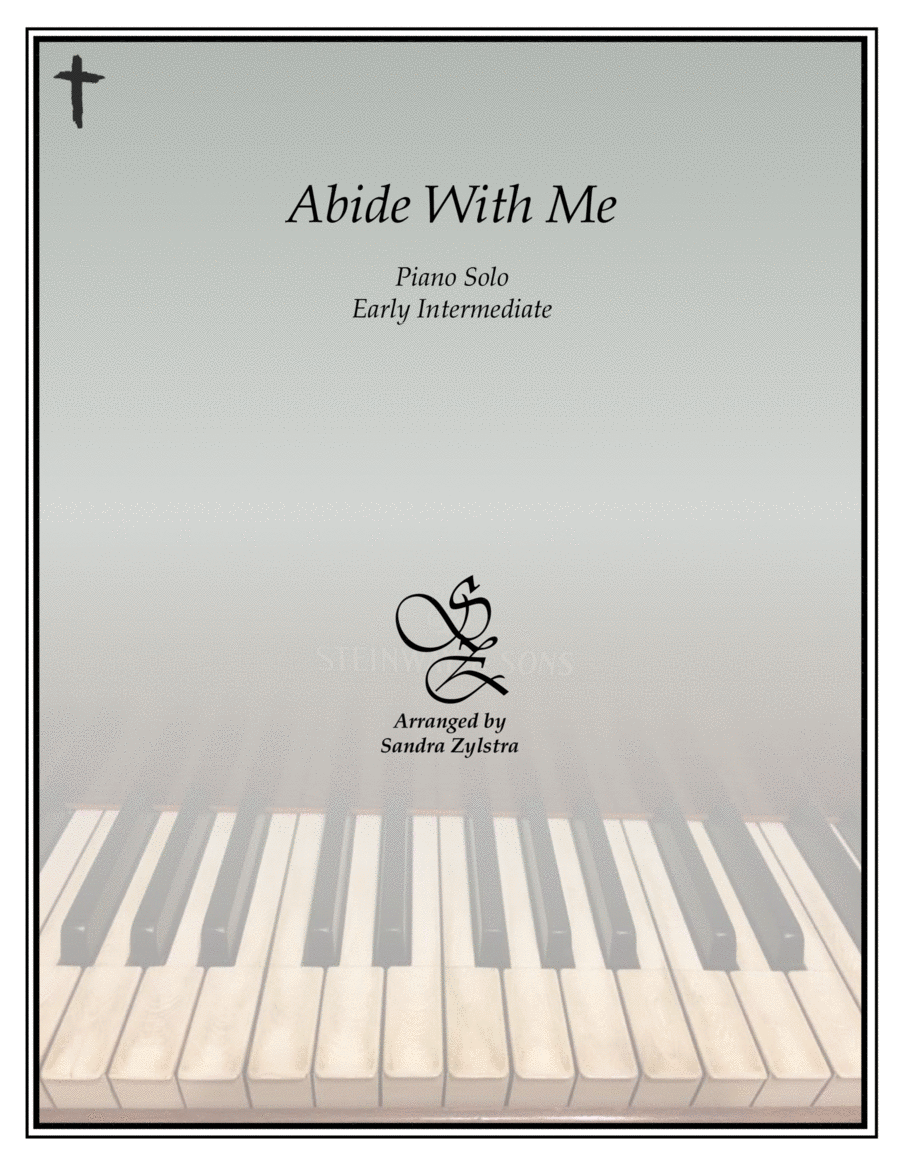 Abide With Me (early intermediate piano solo) image number null