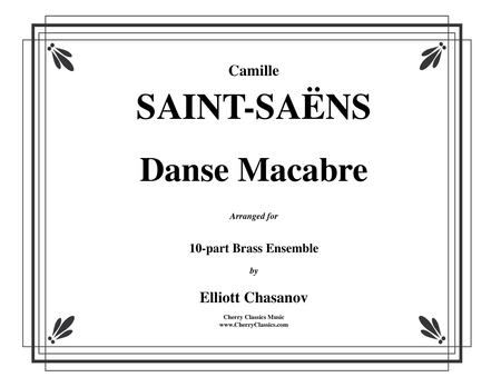 Danse Macabre for 10-piece brass ensemble