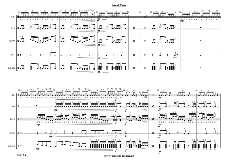 LEVEL TWO (Drumline Feature) image number null