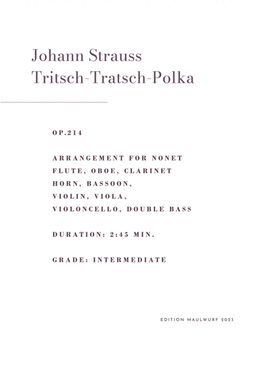 Tritsch-Tratsch-Polka image number null