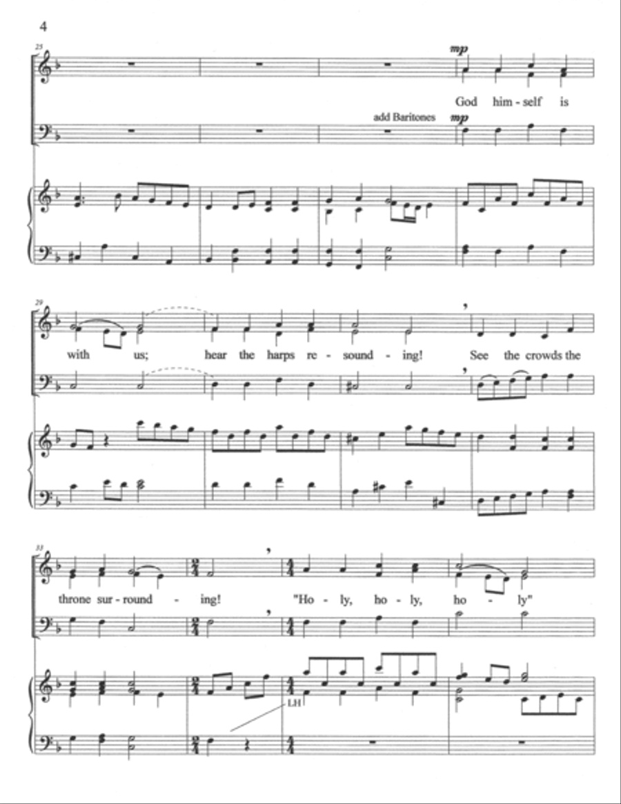GOD HIMSELF IS WITH US for SAB Choir 3-Part scores gallery preview page 4