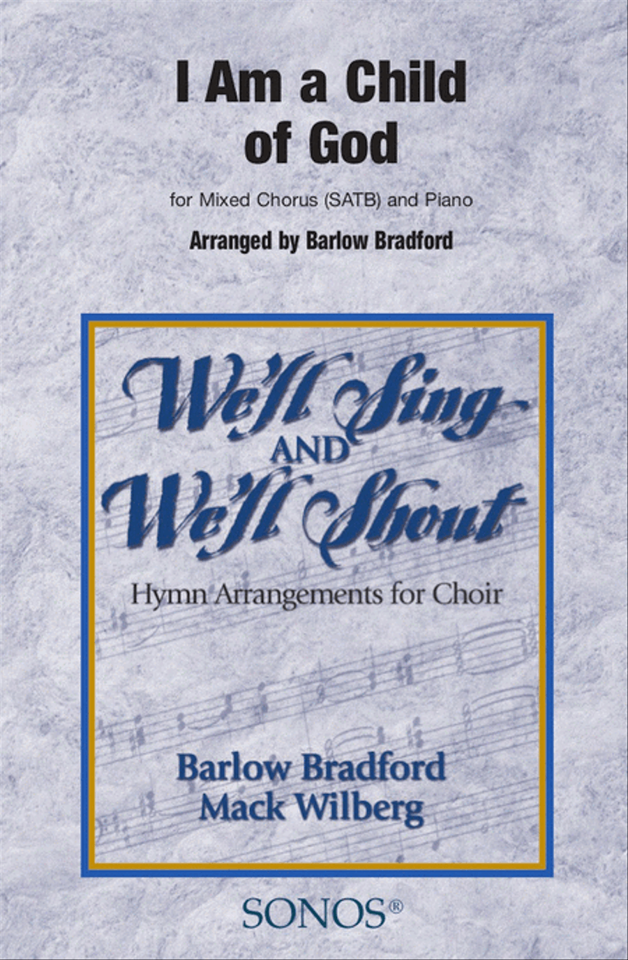 I Am a Child of God - SATB -D. Bradford 4-Part scores gallery preview page 1