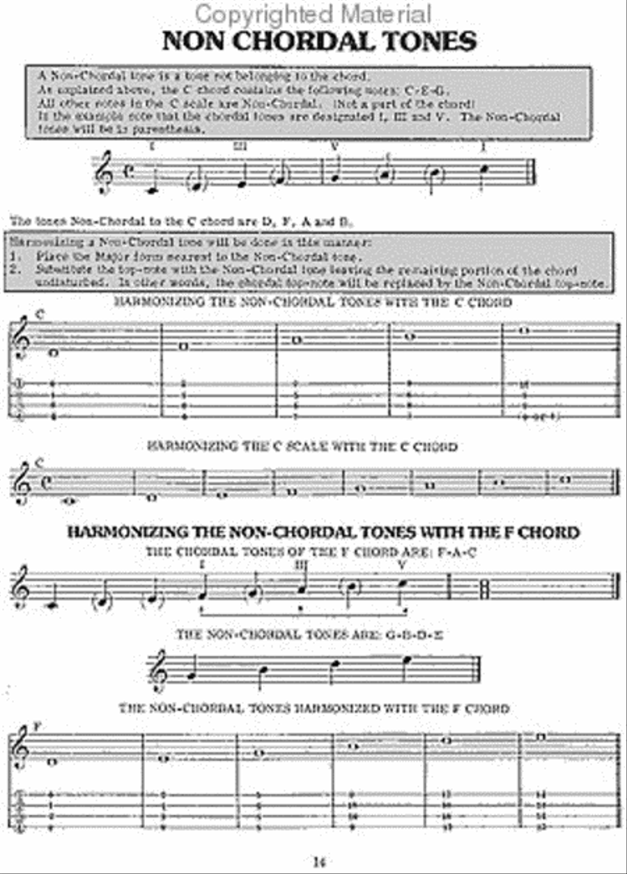 Plectrum Banjo Melody Chord Playing System Banjo scores gallery preview page 3