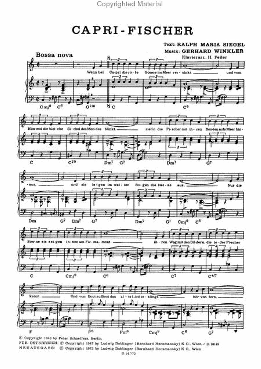 Capri-Fischer Capri-Fischer Voice scores gallery preview page 2