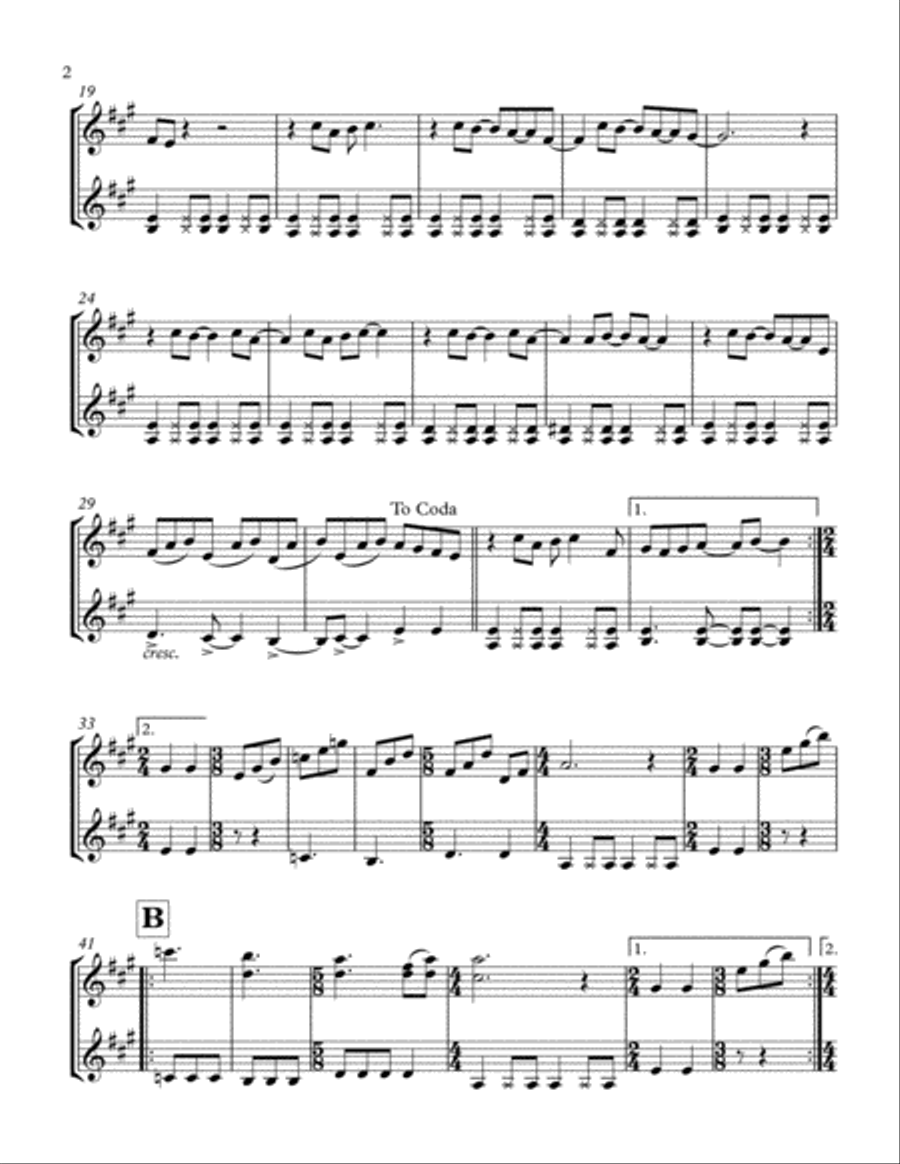 Here Comes The Sun String Duet scores gallery preview page 3