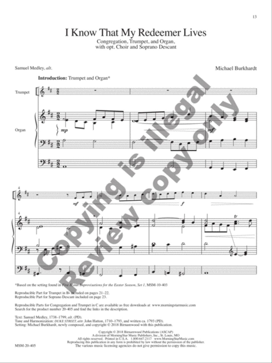 The Day of Resurrection Choir scores gallery preview page 7