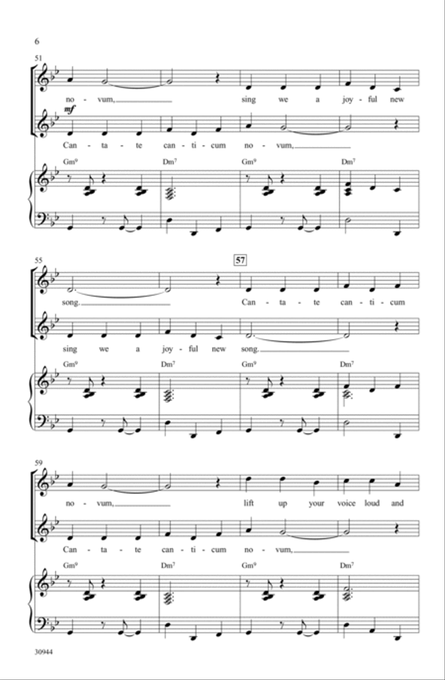 Jazz Cantate 2-Part scores gallery preview page 5
