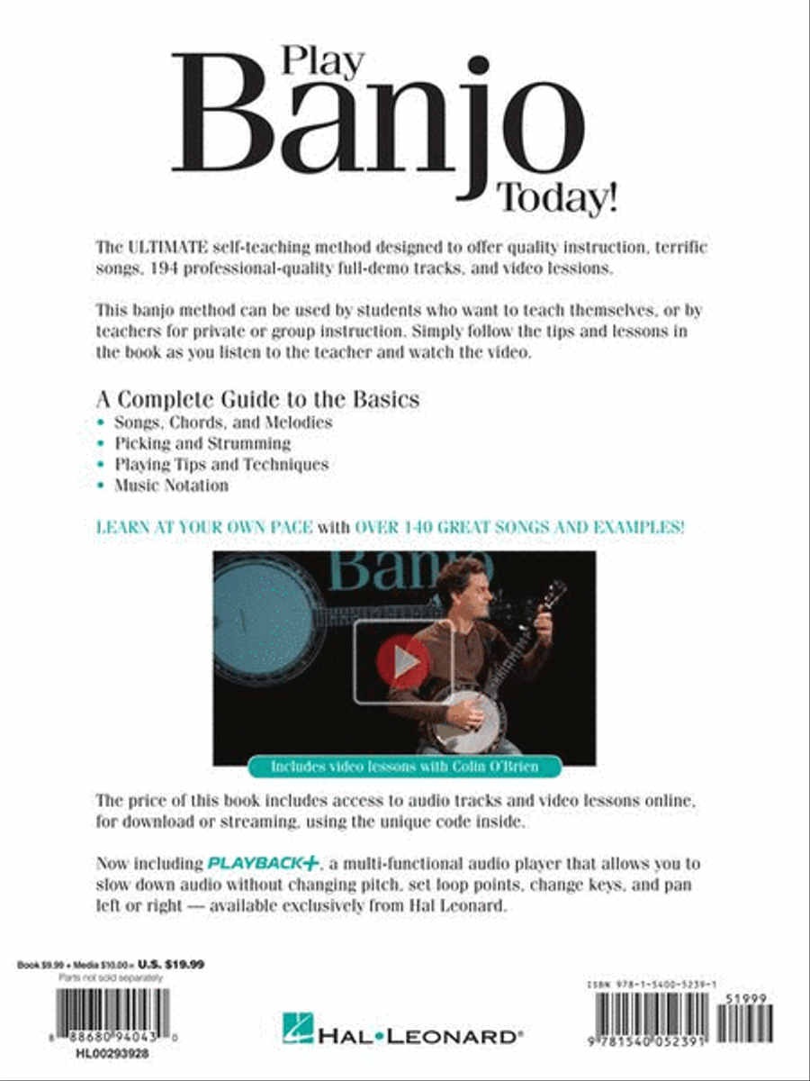 Play Banjo Today! All-in-One Beginner's Pack