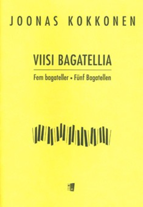 Book cover for Viisi Bagatellia / Five Bagatelles