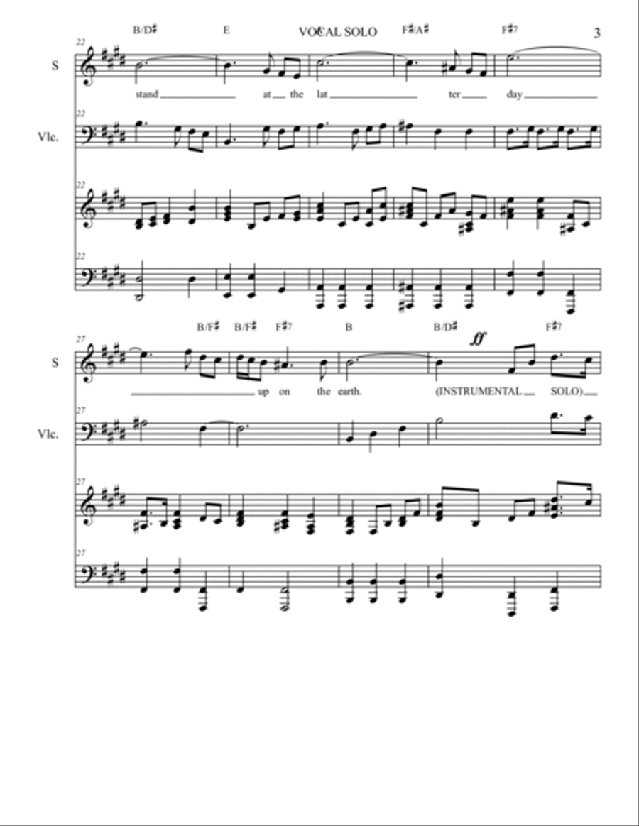 I Know That My Redeemer Liveth (MESSIAH) Choir scores gallery preview page 3