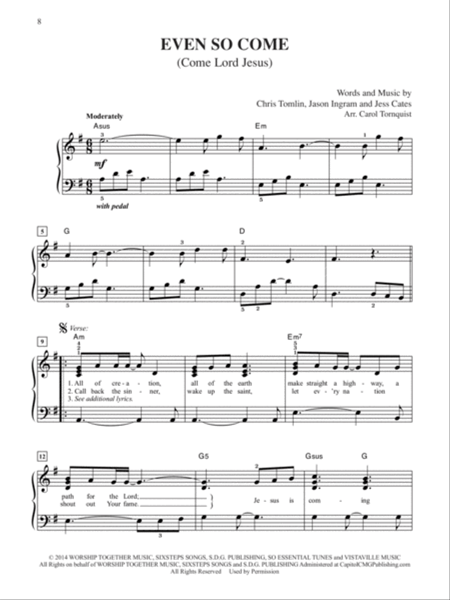 2016 Greatest Christian Hits Easy Piano scores gallery preview page 3