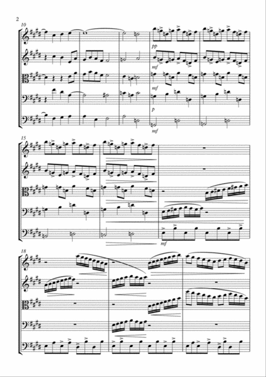 Busqueda String Quartet scores gallery preview page 2
