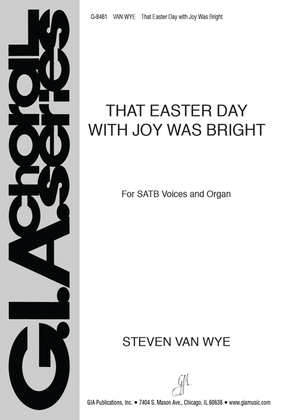 Book cover for That Easter Day with Joy Was Bright