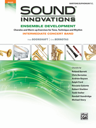 Book cover for Sound Innovations for Concert Band -- Ensemble Development for Intermediate Concert Band