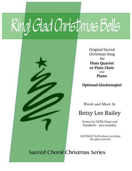 Ring Glad Christmas Bells - Flute Quartet