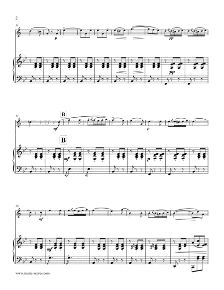 Libiamo ne lieti calici - Brindisi from La Traviata - Tenor Saxophone & Piano image number null